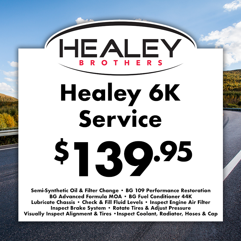 Healey 6K Service Coupon