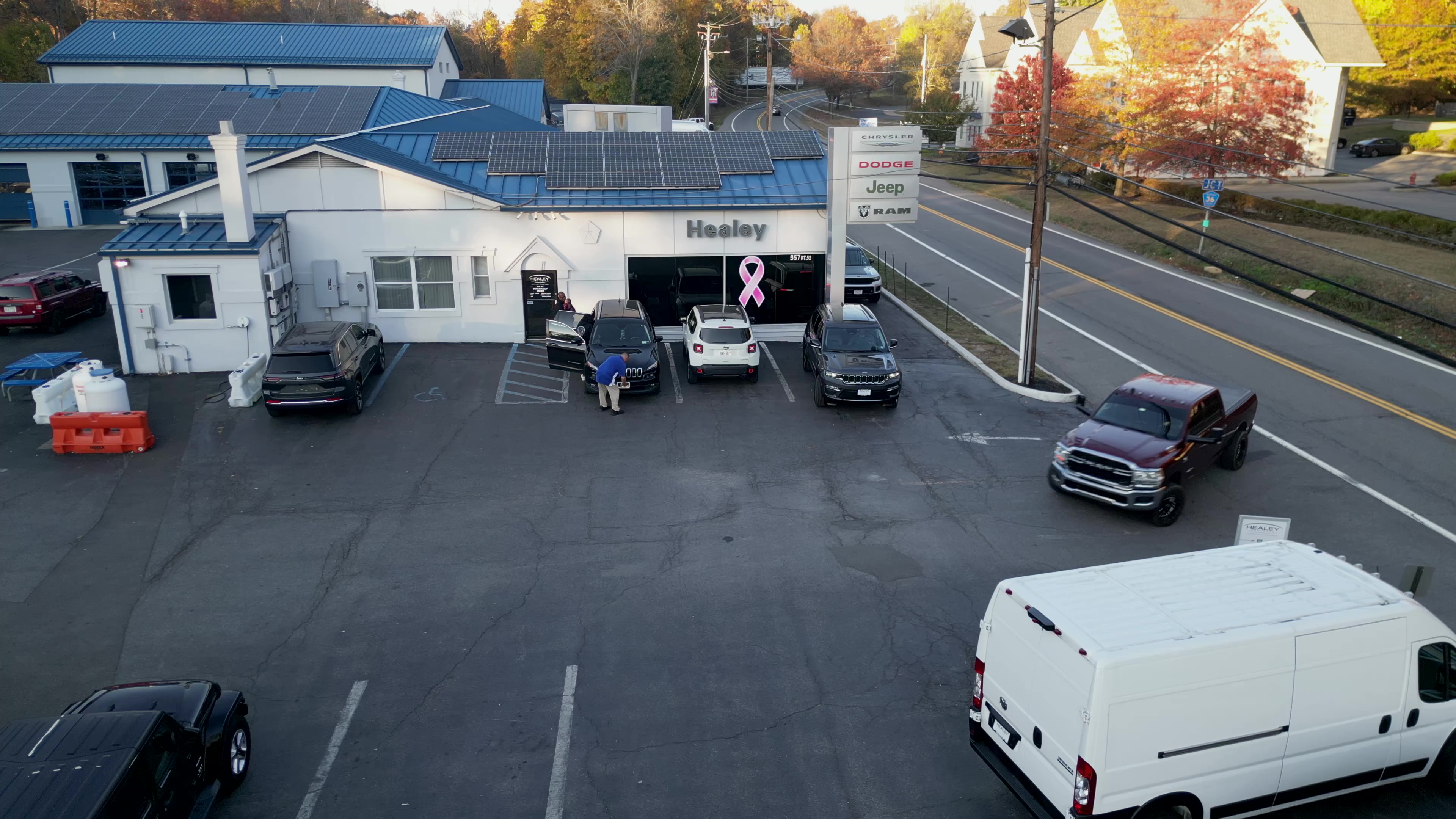 Healey Chrysler Jeep Dodge Ram Building - The Hudson Valleys Largest Automotive Dealership